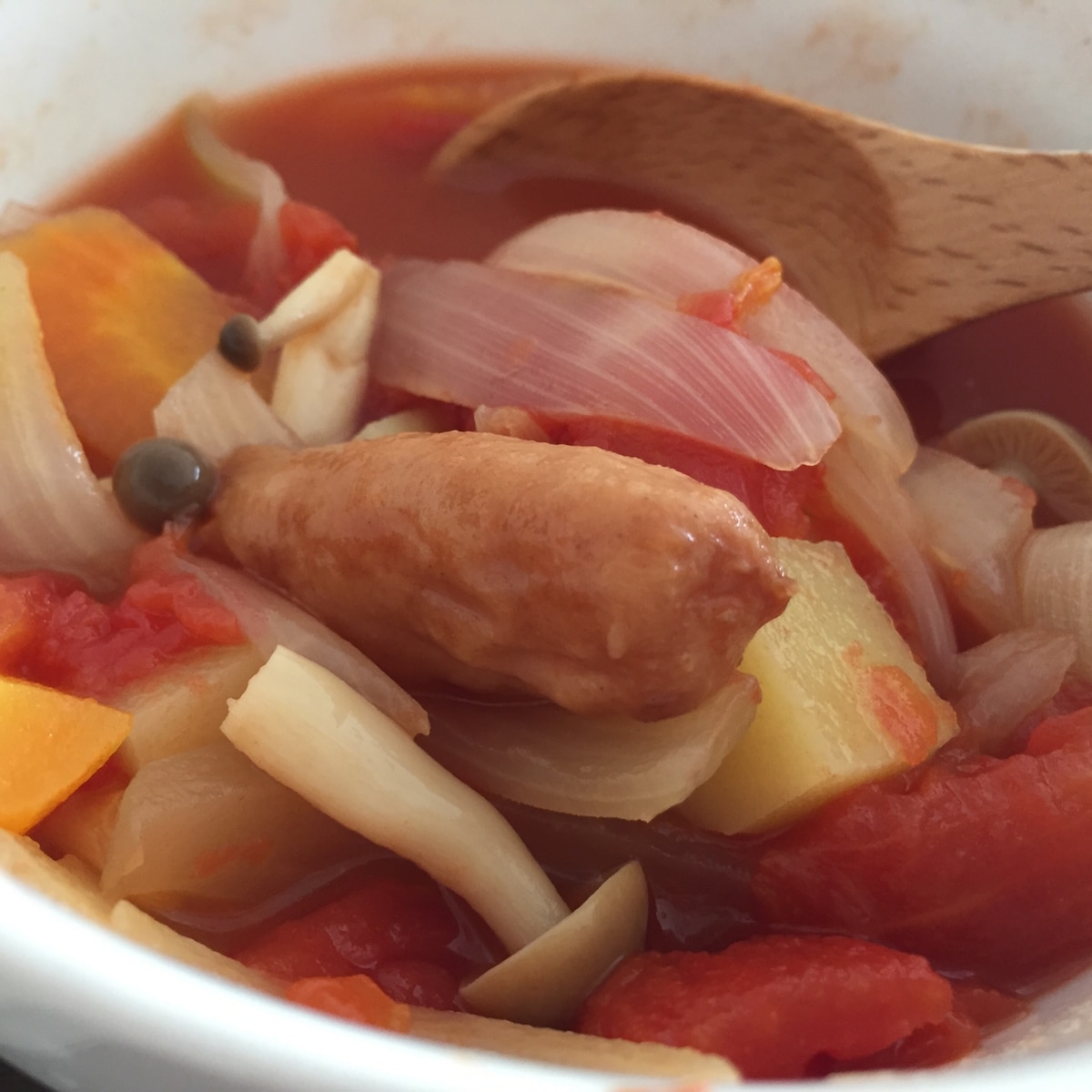 栄養満点 トマト缶を使ったポトフ レシピ 作り方 By Hina Mama 楽天レシピ